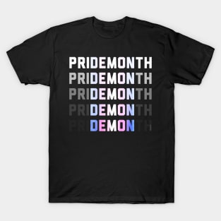 PriDEMONth trans T-Shirt